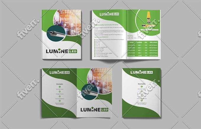 Design product line sheet, sell sheet, product catalog
